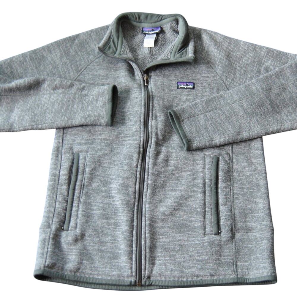 Patagonia Better Sweater Small Gray Fleece Jacket
